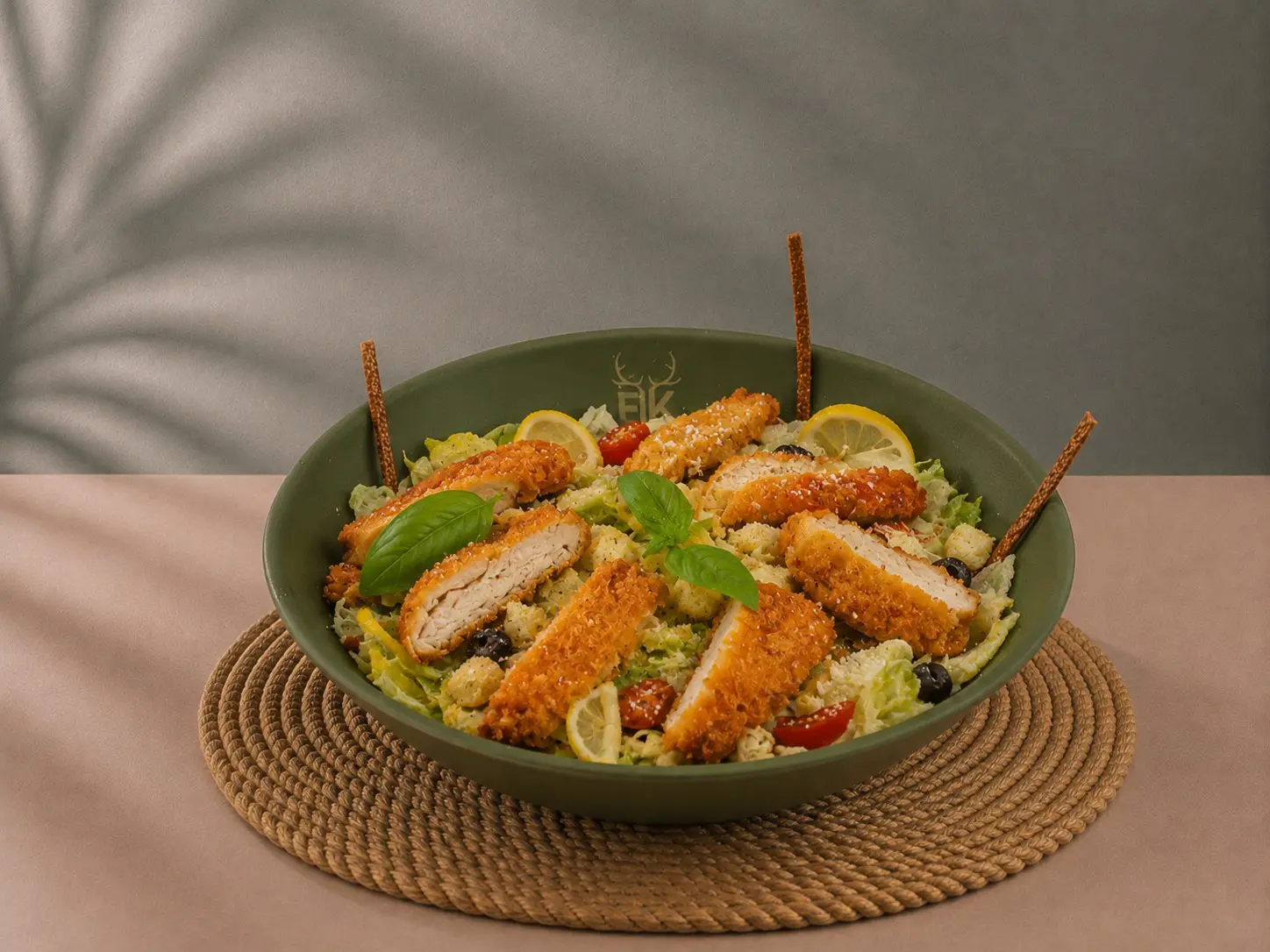 sezar salad FRIED